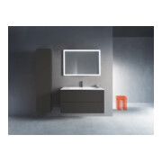 Duravit Meuble sous-lavabo L-Cube 102x48,1 cm, graphite mat, 2 tiroirs, suspendu-4