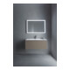 Duravit Meuble sous-lavabo L-Cube 102x48,1 cm, gris mat, 1 tiroir, suspendu