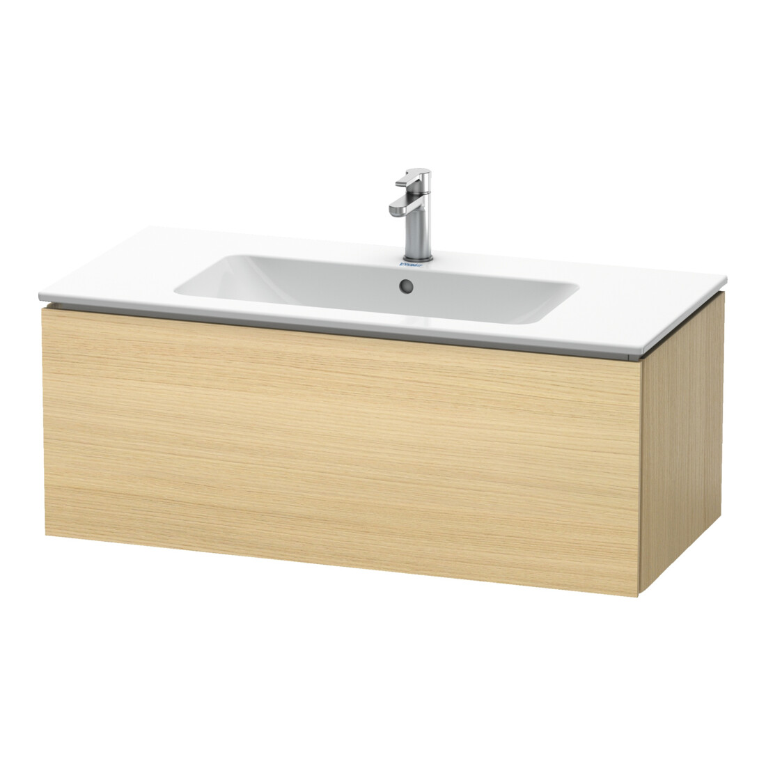 Duravit Meuble sous lavabo L-Cube 102x48,1 cm, méd. œuf, 1 tiroir, suspendu
