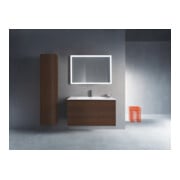 Duravit Meuble sous lavabo L-Cube 102x48,1 cm, noyer, 2 tiroirs, suspendu-4