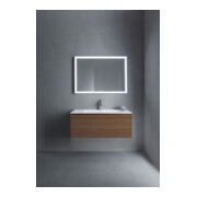 Duravit Meuble sous lavabo L-Cube 102x48,1 cm, noyer foncé, 1 tiroir, suspendu-4