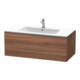Duravit Meuble sous lavabo L-Cube 102x48,1 cm, noyer naturel, 1 tiroir, suspendu-1