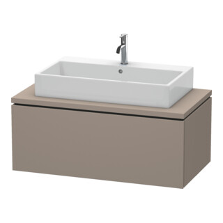 Duravit Meuble sous lavabo L-Cube 102x54,7 cm, bas. mat, avec console, 1 tiroir