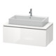Duravit Meuble sous lavabo L-Cube 102x54,7 cm, bas. mat, avec console, 1 tiroir
