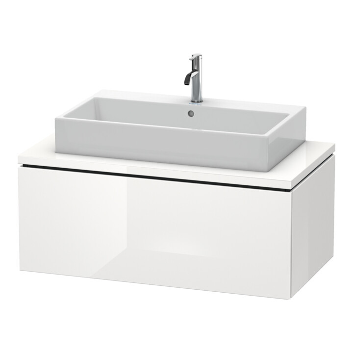Duravit Meuble sous lavabo L-Cube 102x54,7 cm, bas. mat, avec console, 1 tiroir