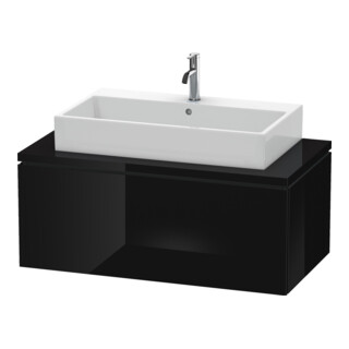 Duravit Meuble sous-lavabo L-Cube 102x54,7 cm, blanc brillant, avec console, 1 tiroir