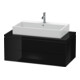 Duravit Meuble sous lavabo L-Cube 102x54,7 cm, blanc brillant, avec console, 2 tiroirs-1