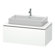 Duravit Meuble sous lavabo L-Cube 102x54,7 cm, blanc mat, avec console, 1 tiroir