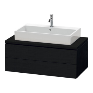 Duravit Meuble sous lavabo L-Cube 102x54,7 cm, blanc œuf, avec 2 tiroirs