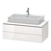 Duravit Meuble sous lavabo L-Cube 102x54,7 cm, blanc œuf, avec 2 tiroirs-4