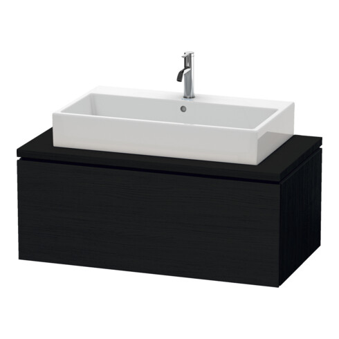 Duravit Meuble sous-lavabo L-Cube 102x54,7 cm, blanc œuf, pour console, 1 tiroir