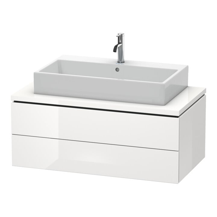 Duravit Meuble sous lavabo L-Cube 102x54,7 cm, E d geb., pour console, 2 tiroirs