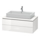 Duravit Meuble sous lavabo L-Cube 102x54,7 cm, E d geb., pour console, 2 tiroirs-4