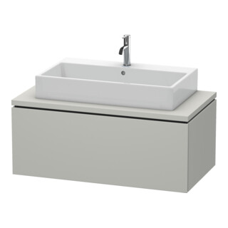Duravit Meuble sous lavabo L-Cube 102x54,7 cm, gris béton, 1 tiroir, f Kons