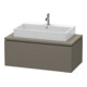 Duravit Meuble sous-lavabo L-Cube 102x54,7 cm, gris mat, 1 tiroir-1
