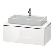 Duravit Meuble sous lavabo L-Cube 102x54,7 cm, marbre œuf, pour console, 1 tiroir-2