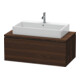 Duravit Meuble sous-lavabo L-Cube 102x54,7 cm, noyer, 1 tiroir, pour console-1