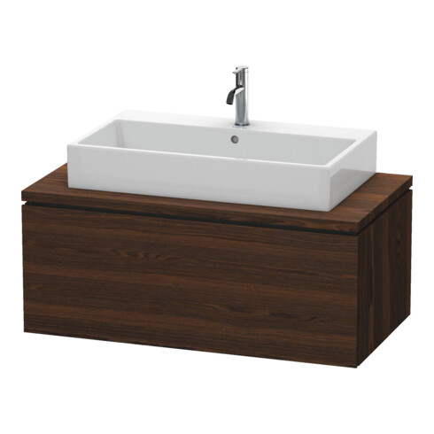 Duravit Meuble sous-lavabo L-Cube 102x54,7 cm, noyer, 1 tiroir, pour console