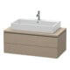 Duravit Meuble sous lavabo L-Cube 102x54,7 cm, sans poignée, 2 tiroirs-1