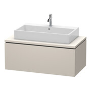 Duravit Meuble sous-lavabo L-Cube 102x54,7 cm, taupe mat, f Kons, 1 tiroir