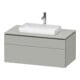 Duravit Meuble sous lavabo L-Cube 102x55 cm, blanc mat, 1 porte, 1 tiroir, suspendu-1