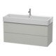 Duravit Meuble sous lavabo L-Cube 118,4 x 45,9 cm, bg ma, 2 tiroirs, suspendu-1