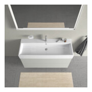 Duravit Meuble sous lavabo L-Cube 118,4 x 45,9 cm, bg ma, 2 tiroirs, suspendu-5