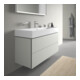 Duravit Meuble sous lavabo L-Cube 118,4 x 45,9 cm, bg ma, 2 tiroirs, suspendu