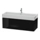 Duravit Meuble sous lavabo L-Cube 118,4 x 45,9 cm, blanc brillant, 1 tiroir, suspendu-1