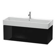 Duravit Meuble sous lavabo L-Cube 118,4 x 45,9 cm, blanc brillant, 1 tiroir, suspendu