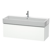 Duravit Meuble sous-lavabo L-Cube 118,4 x 45,9 cm, blanc mat, 1 tiroir, suspendu