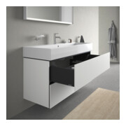 Duravit Meuble sous-lavabo L-Cube 118,4 x 45,9 cm, blanc mat, 2 tiroirs, suspendu-4