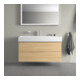 Duravit Meuble sous lavabo L-Cube 118,4 x 45,9 cm, blanc œuf, 2 tiroirs, suspendu-2