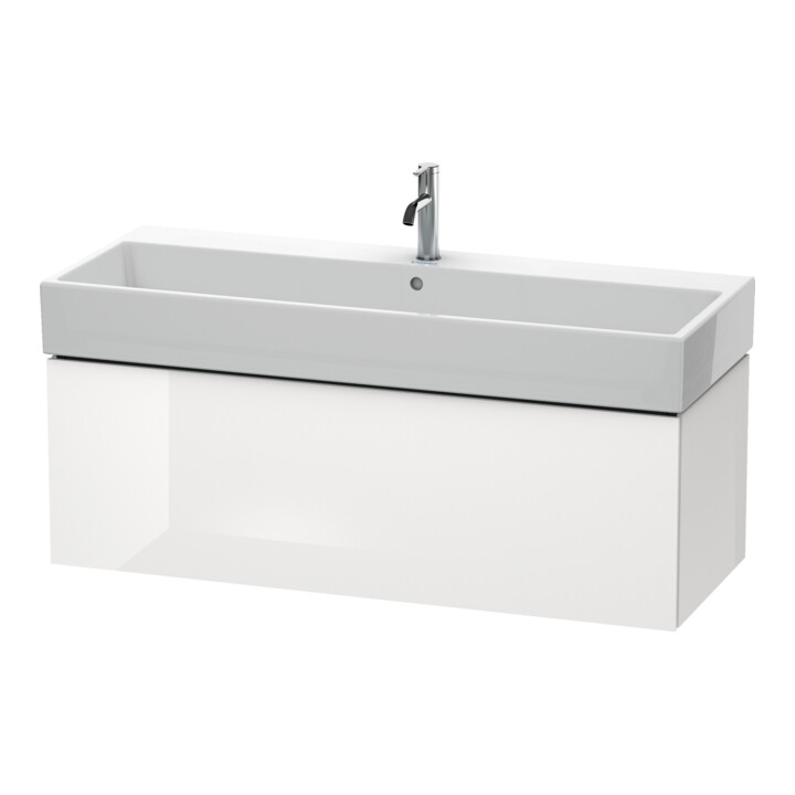 Duravit Meuble sous-lavabo L-Cube 118,4 x 45,9 cm, chêne clair, 1 tiroir, suspendu