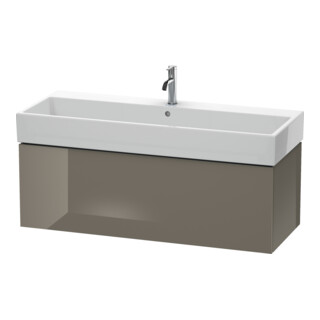 Duravit Meuble sous lavabo L-Cube 118,4 x 45,9 cm, laqué, 1 tiroir, suspendu