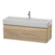 Duravit Meuble sous lavabo L-Cube 118,4 x 45,9 cm, marbre œuf, 1 tiroir, suspendu-1