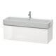 Duravit Meuble sous-lavabo L-Cube 118,4 x 45,9 cm, N ouvert, 1 tiroir, suspendu-3