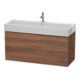 Duravit Meuble sous-lavabo L-Cube 118,4x45,9 cm, N Nat, 2 tiroirs, suspendu-1