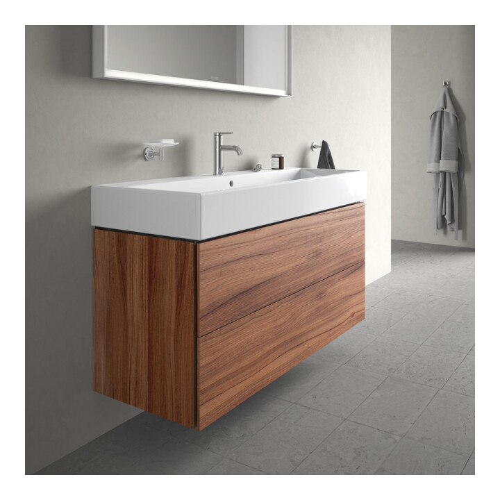 Duravit Meuble sous-lavabo L-Cube 118,4x45,9 cm, N Nat, 2 tiroirs, suspendu