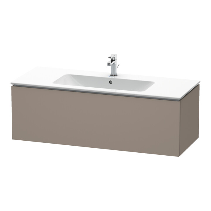 Duravit Meuble sous-lavabo L-Cube 122x48,1 cm, bas, 1 tiroir, suspendu