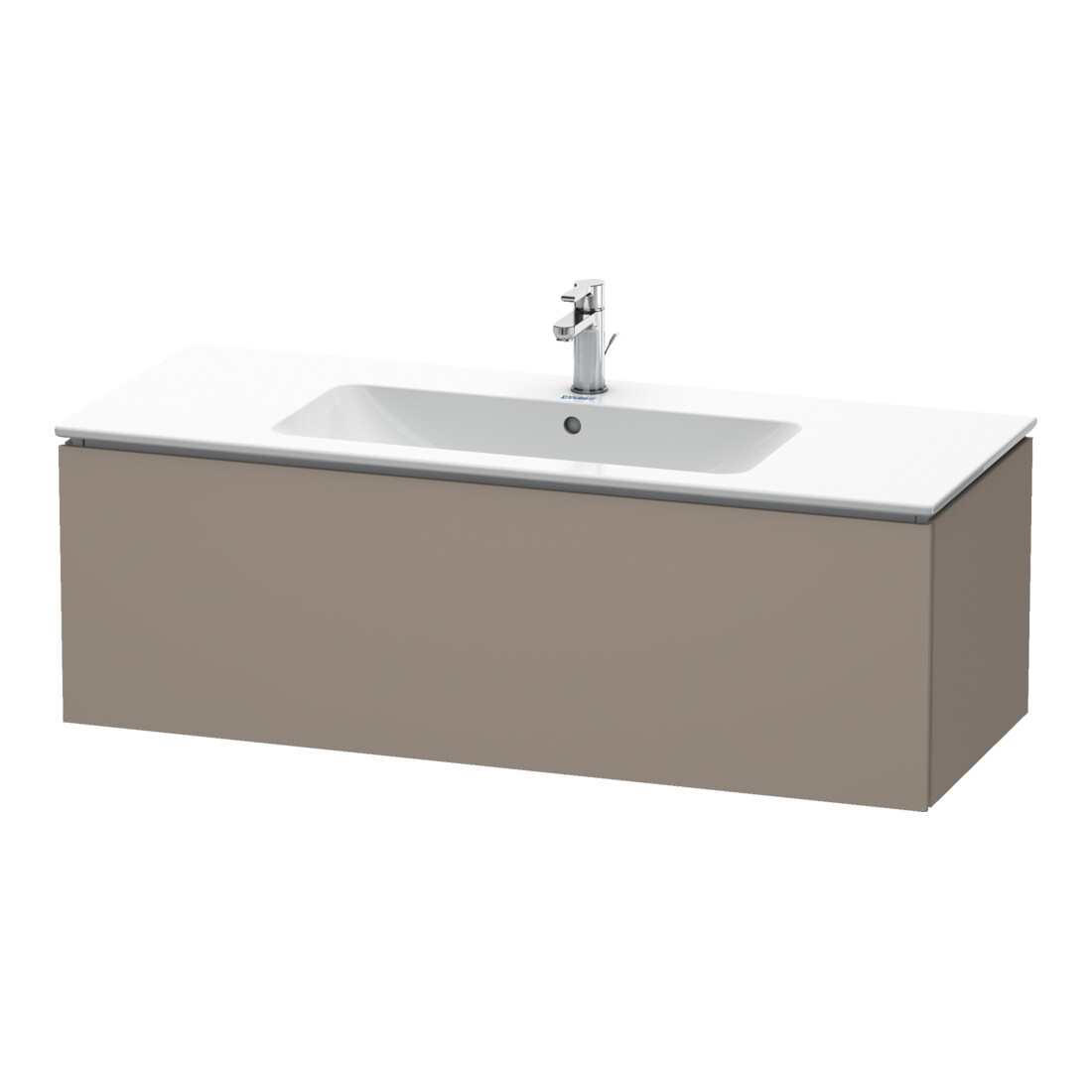 Duravit Meuble sous-lavabo L-Cube 122x48,1 cm, bas, 1 tiroir, suspendu