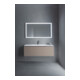 Duravit Meuble sous-lavabo L-Cube 122x48,1 cm, bas, 1 tiroir, suspendu
