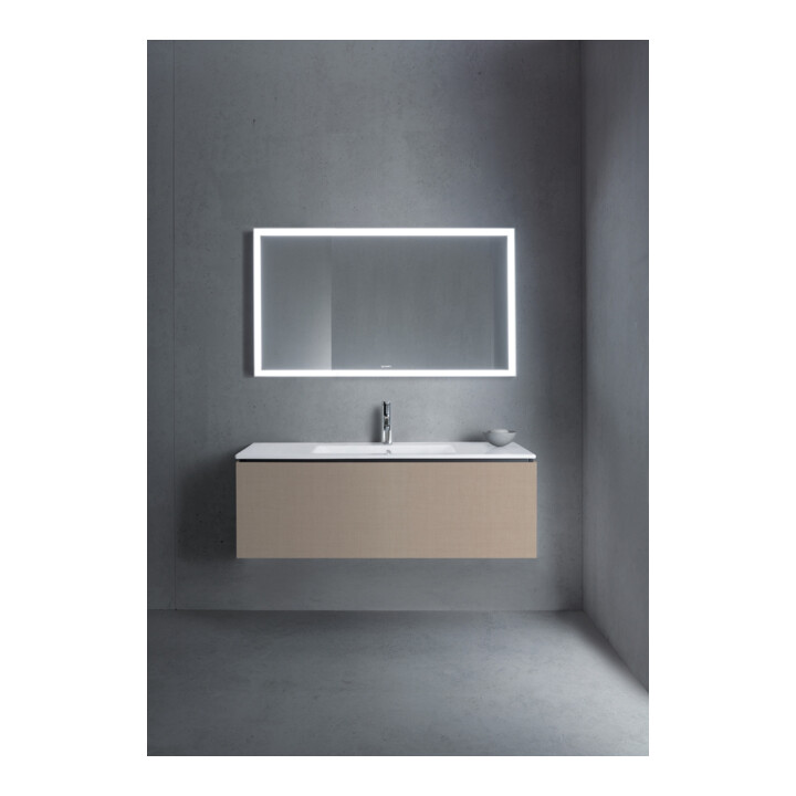 Duravit Meuble sous lavabo L-Cube 122x48,1 cm, beige, 1 tiroir, suspendu