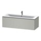 Duravit Meuble sous lavabo L-Cube 122x48,1 cm, béton gris, 1 tiroir, suspendu-1