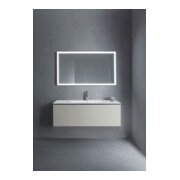 Duravit Meuble sous lavabo L-Cube 122x48,1 cm, béton gris, 1 tiroir, suspendu-2