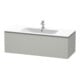 Duravit Meuble sous lavabo L-Cube 122x48,1 cm, béton gris, 1 tiroir, suspendu-4