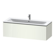 Duravit Meuble sous lavabo L-Cube 122x48,1 cm, blanc brillant, 1 tiroir, suspendu-2