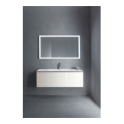 Duravit Meuble sous lavabo L-Cube 122x48,1 cm, blanc brillant, 1 tiroir, suspendu-5