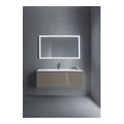 Duravit Meuble sous lavabo L-Cube 122x48,1 cm, blanc brillant, 1 tiroir, suspendu-4