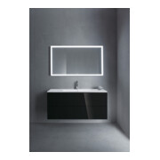 Duravit Meuble sous lavabo L-Cube 122x48,1 cm, blanc brillant, 2 tiroirs, suspendu-4